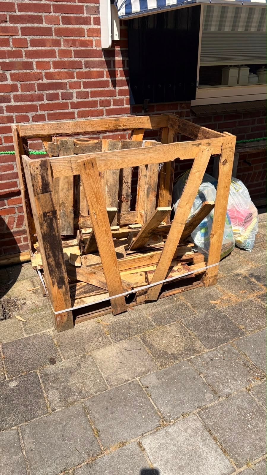 Gratis af te halen stookhout, Tuin en Terras, Haardhout, Minder dan 3 m³, Ophalen
