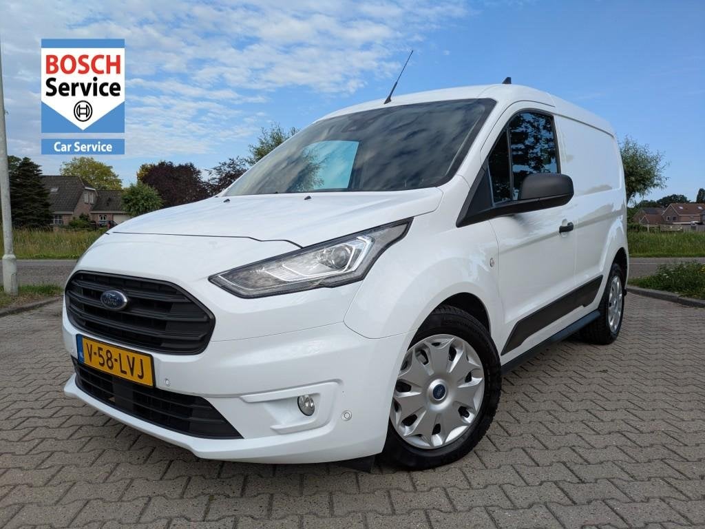 Ford TRANSIT CONNECT 1.5 EcoBlue L1 Limited I Automaat I Cam, Auto's, 1350 kg, 1487 kg, 4 cilinders, Met garantie (alle)