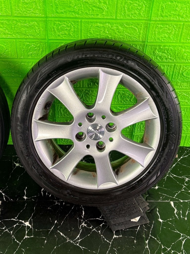 Ford Fiesta peugeot Citroën velgen 15" 4x108 zomerset 5mm, Niet ingevuld, Gebruikt, 15 inch, Banden en Velgen