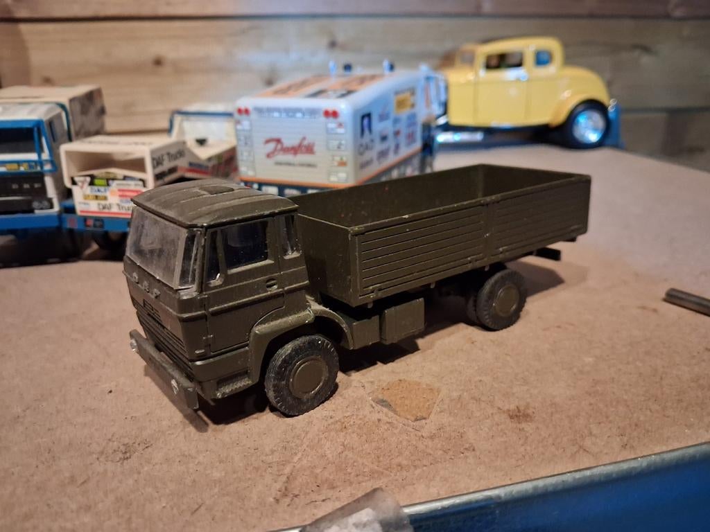 Daf, Hobby en Vrije tijd, Modelauto's | 1:50, Ophalen of Verzenden, Gebruikt, Bus of Vrachtwagen, Lion Toys