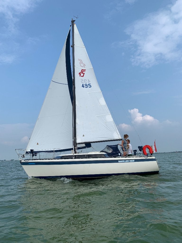 Friendship 28 met kielmidzwaard, Ophalen, 9 m, Gebruikt, 1.95 meter
