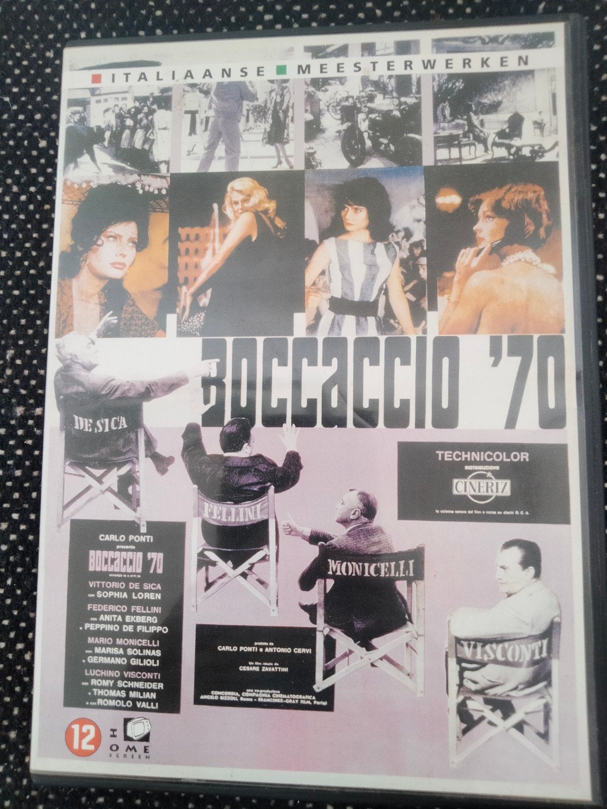 Boccaccio '70 - Italiaanse Meesterwerken DVD, Vanaf 12 jaar, Ophalen of Verzenden, Gebruikt