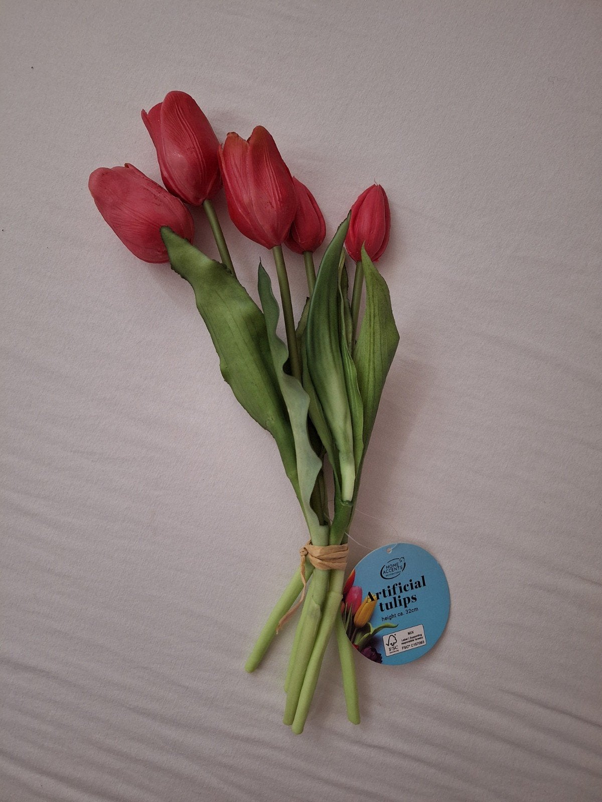 Bosje roze kunst tulpen, Ophalen of Verzenden, Nieuw