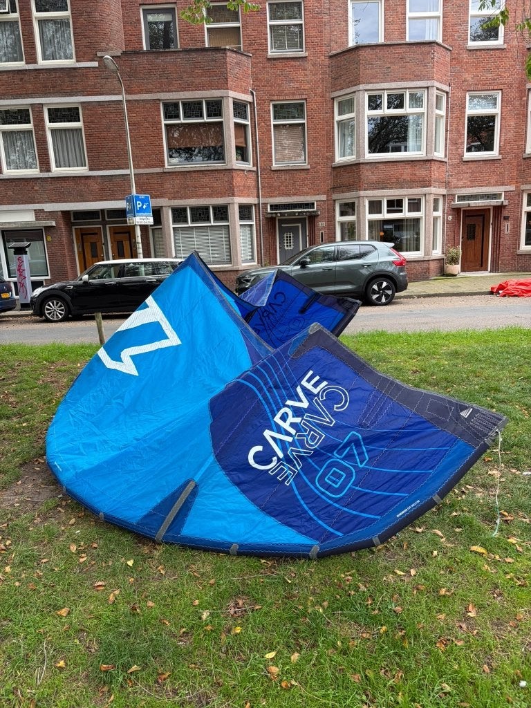 North Carve 7m 2023, Watersport en Boten, Gebruikt, Geen board, Ophalen of Verzenden, Kite