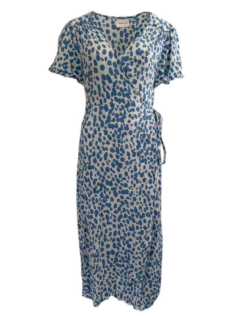 Fabienne Chapot jurk L, Maat 38/40 (M), Blauw, Ophalen of Verzenden, Zo goed als nieuw