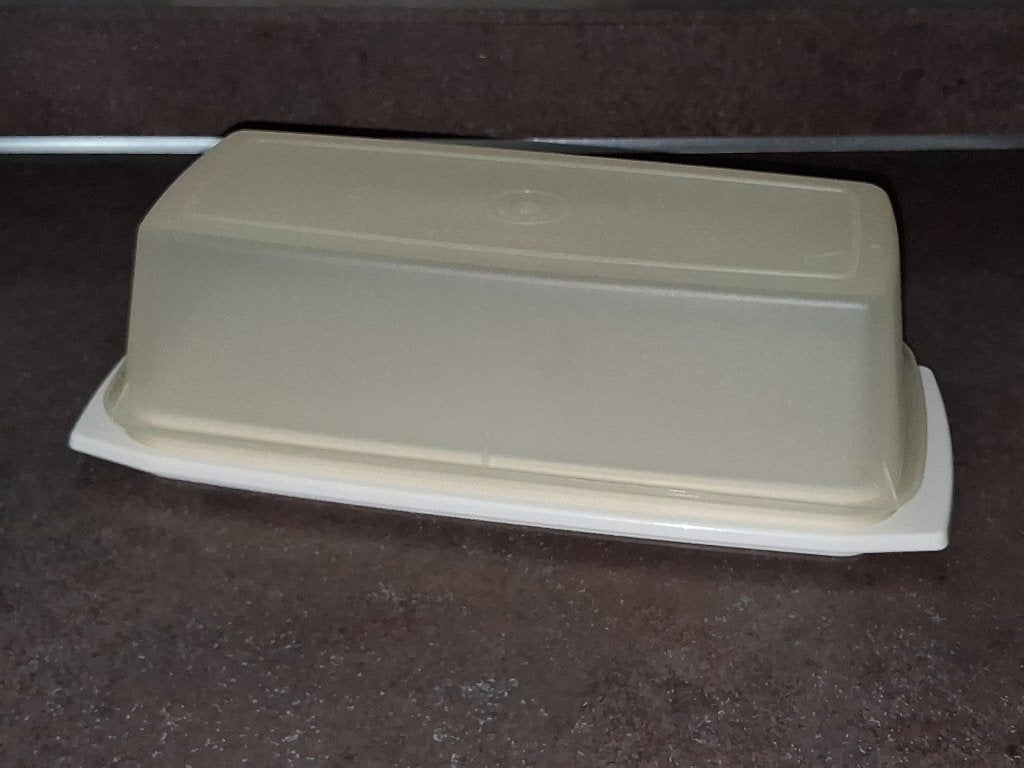 Tupperware cakedoos wit / cake / ontbijtkoek doos, Ophalen of Verzenden, Zo goed als nieuw, Wit, Overige typen
