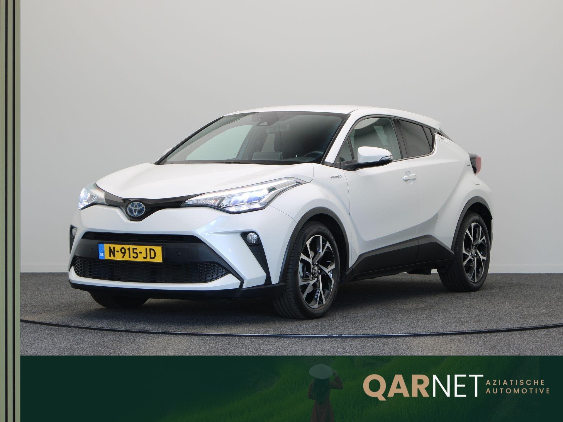 Toyota C-HR 1.8 Hybrid Business Plus | Stoel en Stuurwielver, Auto's, Dealer onderhouden, Stof, Euro 6, 4 cilinders