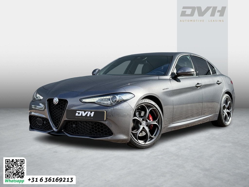 Alfa Romeo Giulia 2.0 T Veloce NL AUTO, Auto's, Alfa Romeo, Automaat, 745 kg, 4 cilinders, Automatische klimaatregeling