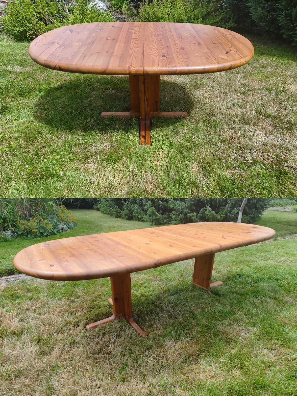XXL Deense Ruby Denmark uitschuifbare eettafel demontabel, Huis en Inrichting, Tafels | Eettafels, Gebruikt, 200 cm of meer, Vijf personen of meer