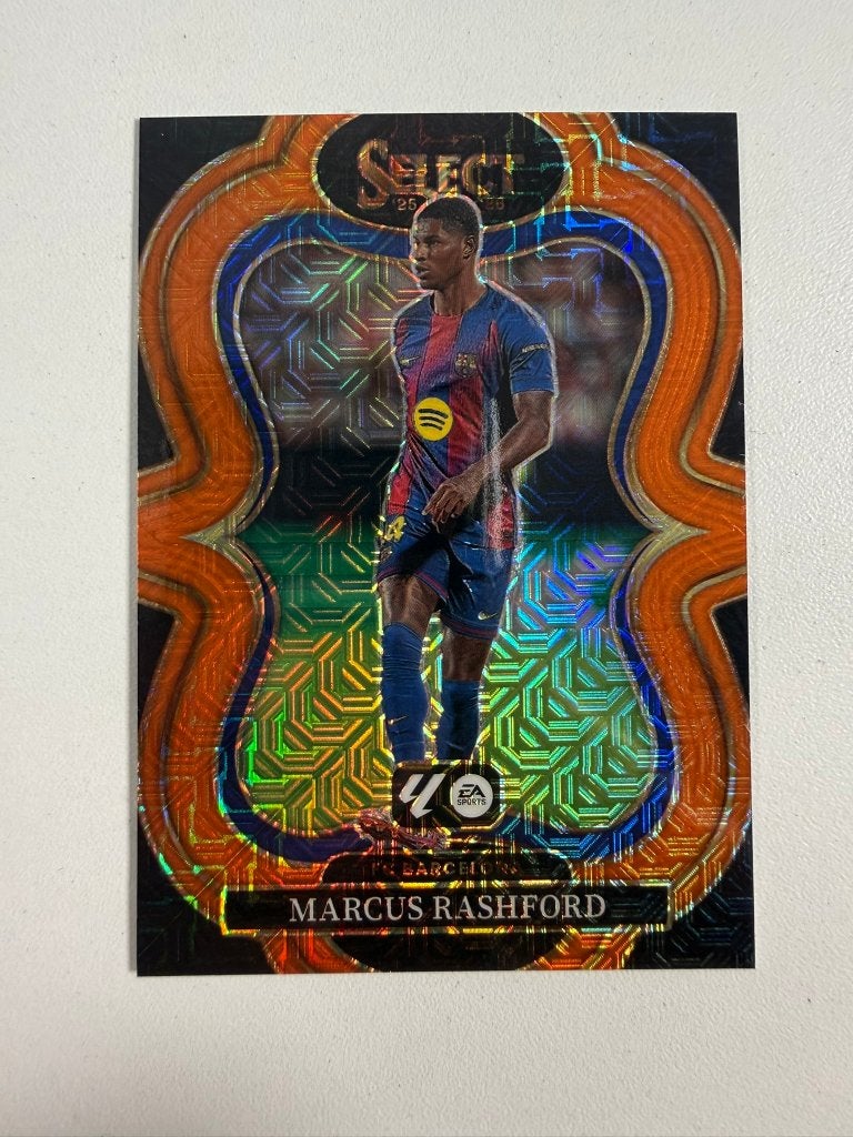 106 Marcus Rashford /199 Orange Mojo Select La Liga 2025-26, Verzamelen, Sportartikelen en Voetbal, Ophalen of Verzenden, Nieuw