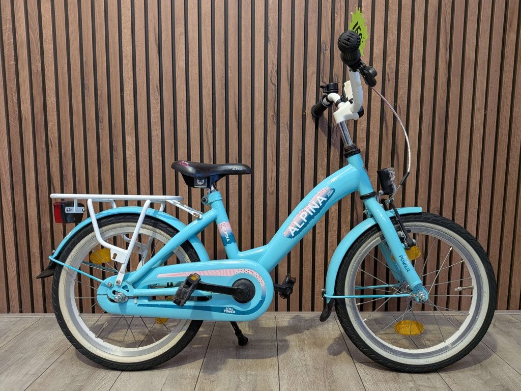 Alpina Girl Power 16 inch meisjesfiets, Fietsen en Brommers, Terugtraprem, Gebruikt, Alpina, Niet ingevuld