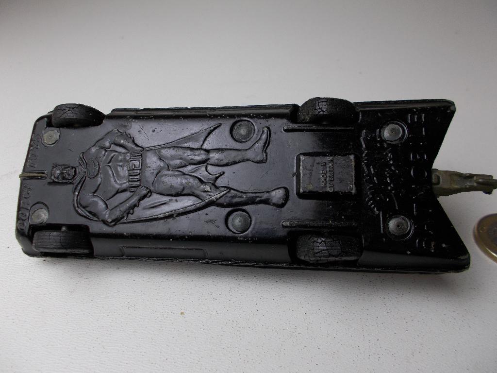 1966 Corgi Toys 267 BATMOBILE + ORIGINELE BATMAN! (-H-), Hobby en Vrije tijd, Ophalen of Verzenden, Gebruikt, Auto, Corgi