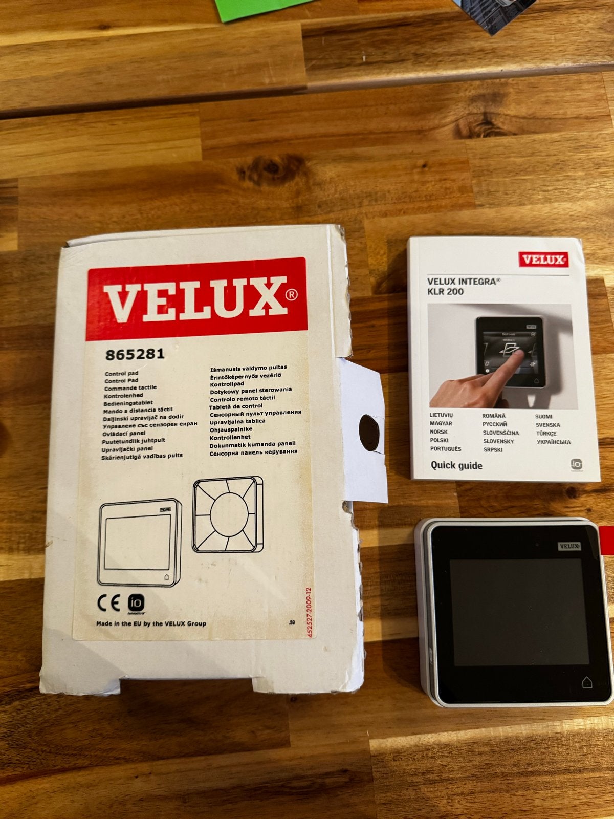 Velux KLR 200 Afstandsbediening Nieuw in Doos, Ophalen of Verzenden, Nieuw