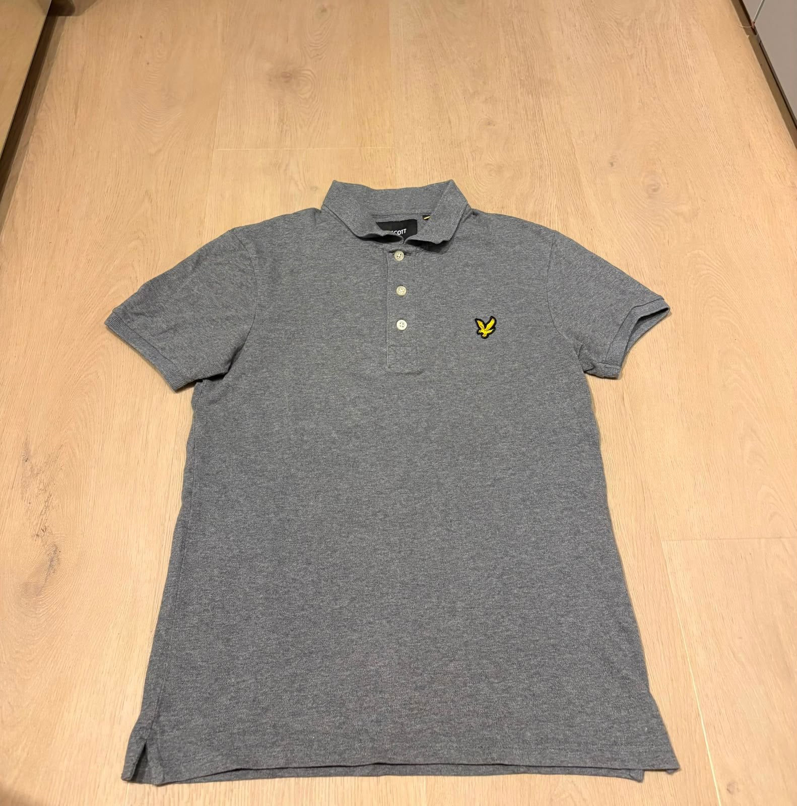 Polo Lyle & Scott maas XS, Ophalen of Verzenden, Zo goed als nieuw, Maat 46 (S) of kleiner, Grijs
