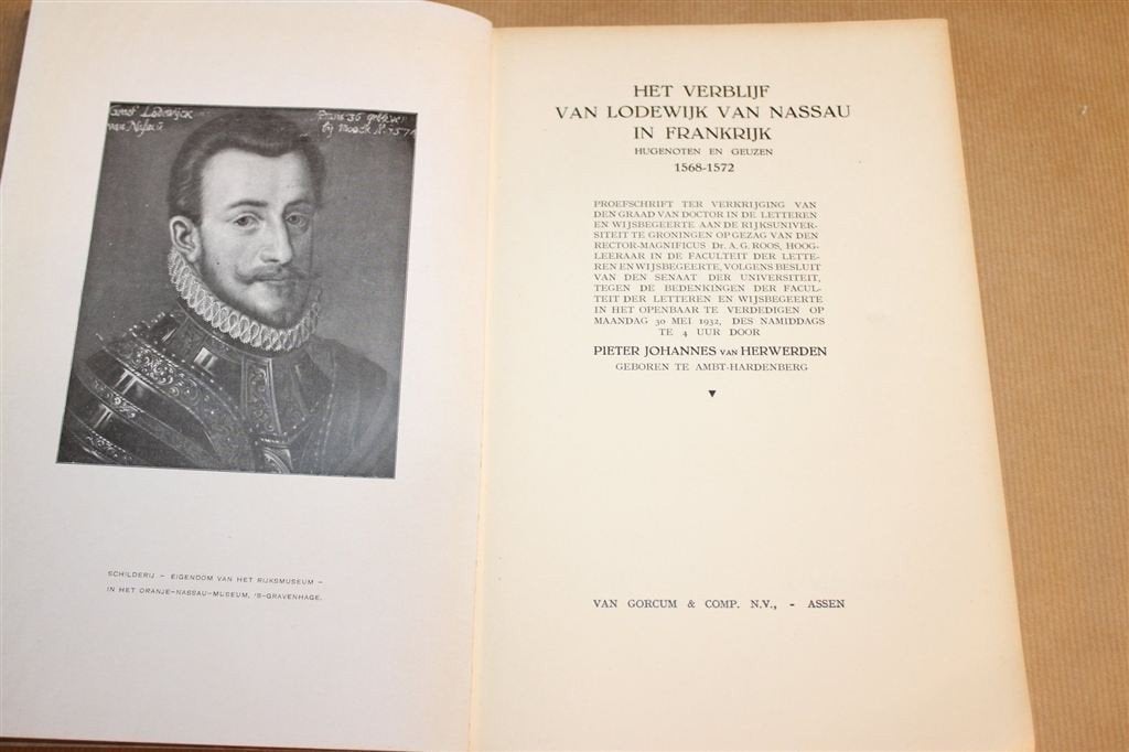 Lodewijk van Nassau in Frankrijk [1932] — Hugenoten & Geuzen, Ophalen of Verzenden, Gelezen, Europa