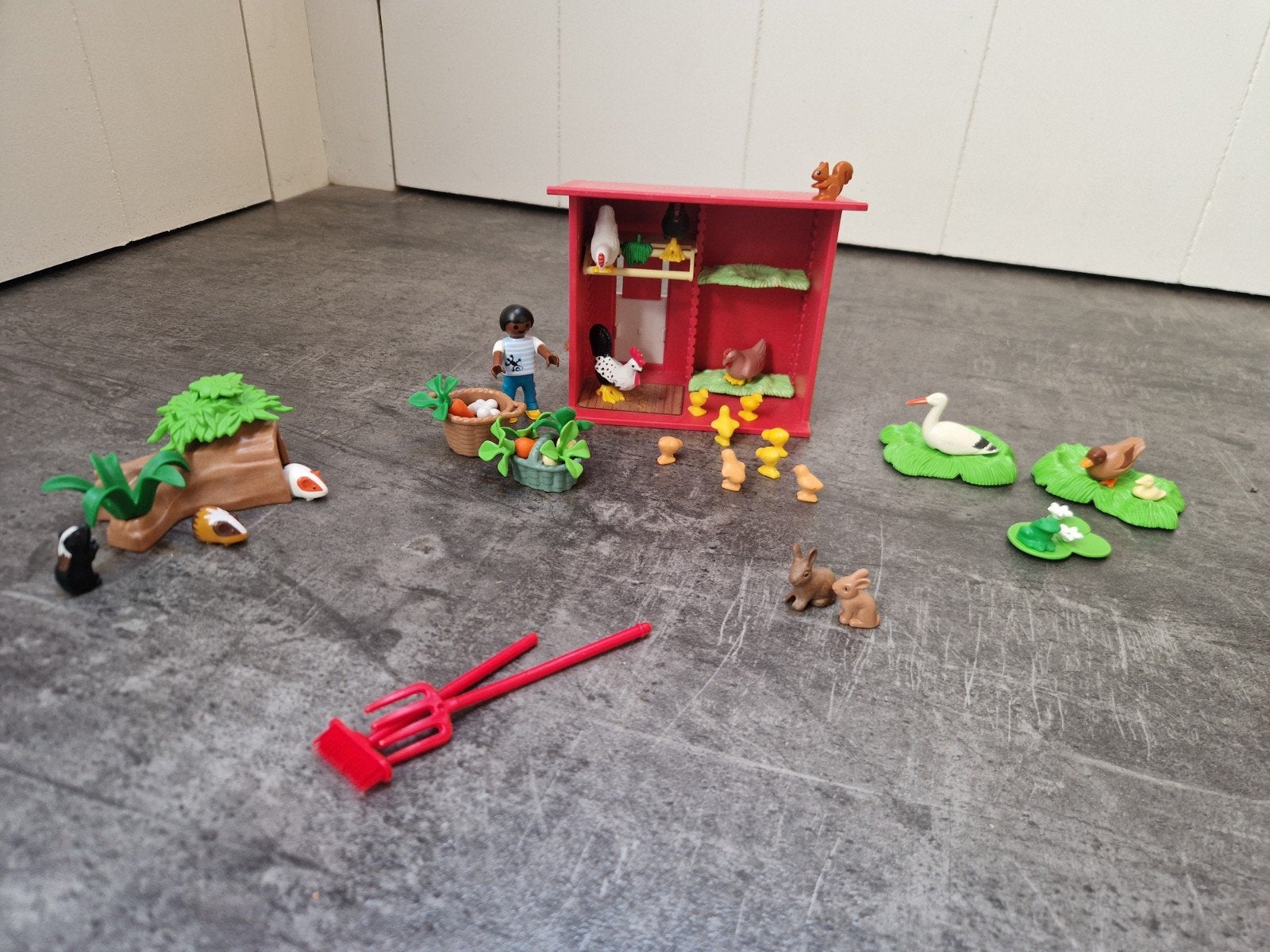 Playmobil kippenhok - kinderboerderij, Ophalen of Verzenden