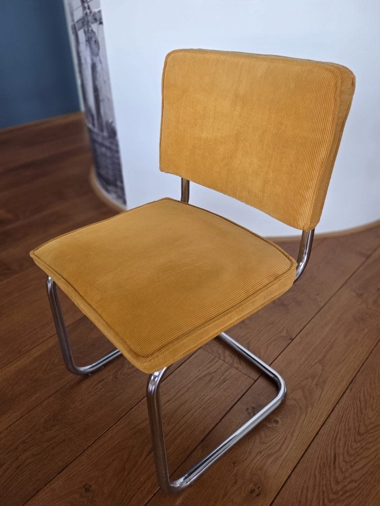 4 (of 8) eetkamerstoelen van Zuiver (€40 per stoel), Huis en Inrichting, Ophalen, Gebruikt, Overige kleuren, Metaal