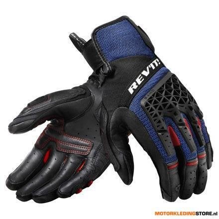 REVIT! Gloves Sand 4, Zwart-Blauw, Ophalen of Verzenden, Nieuw met kaartje