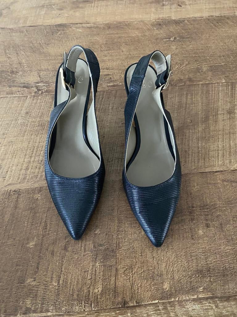 Leren pump Noé maat 37 zwart, Pumps, Zwart, Ophalen of Verzenden, Zo goed als nieuw
