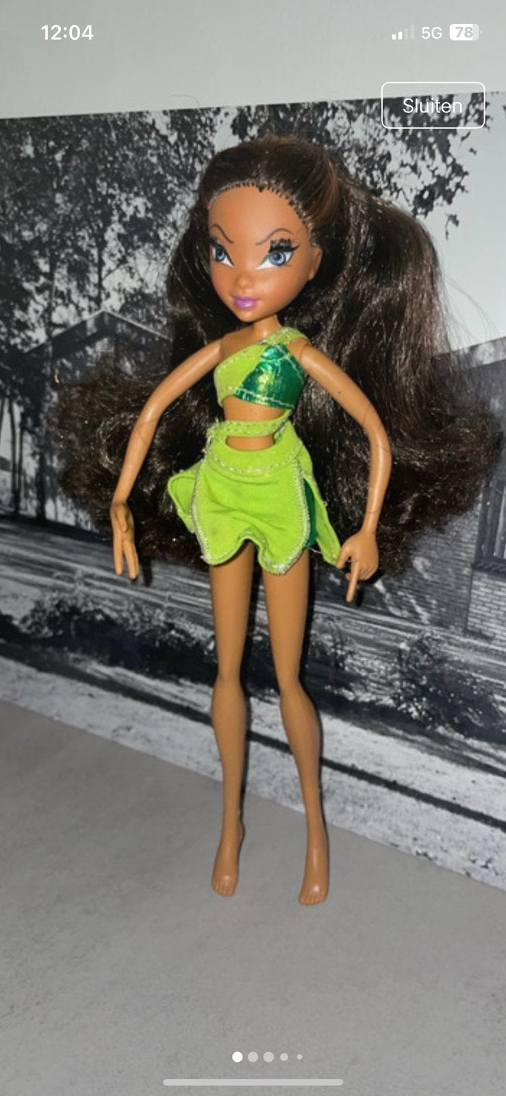 Winx Club pixi magic layla, Verzamelen, Poppen, Ophalen of Verzenden, Zo goed als nieuw, Pop