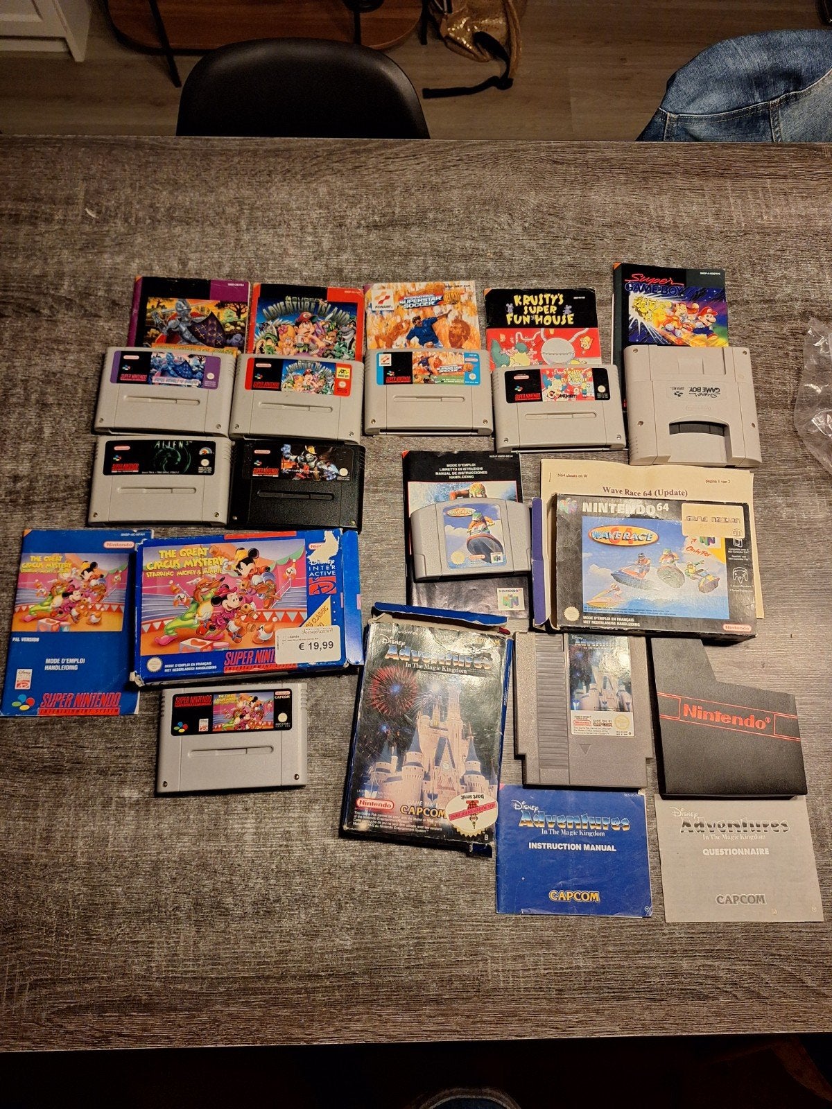 snes,nes en nintendo 64 spellen, 1 speler, Ophalen, Zo goed als nieuw, Vanaf 3 jaar