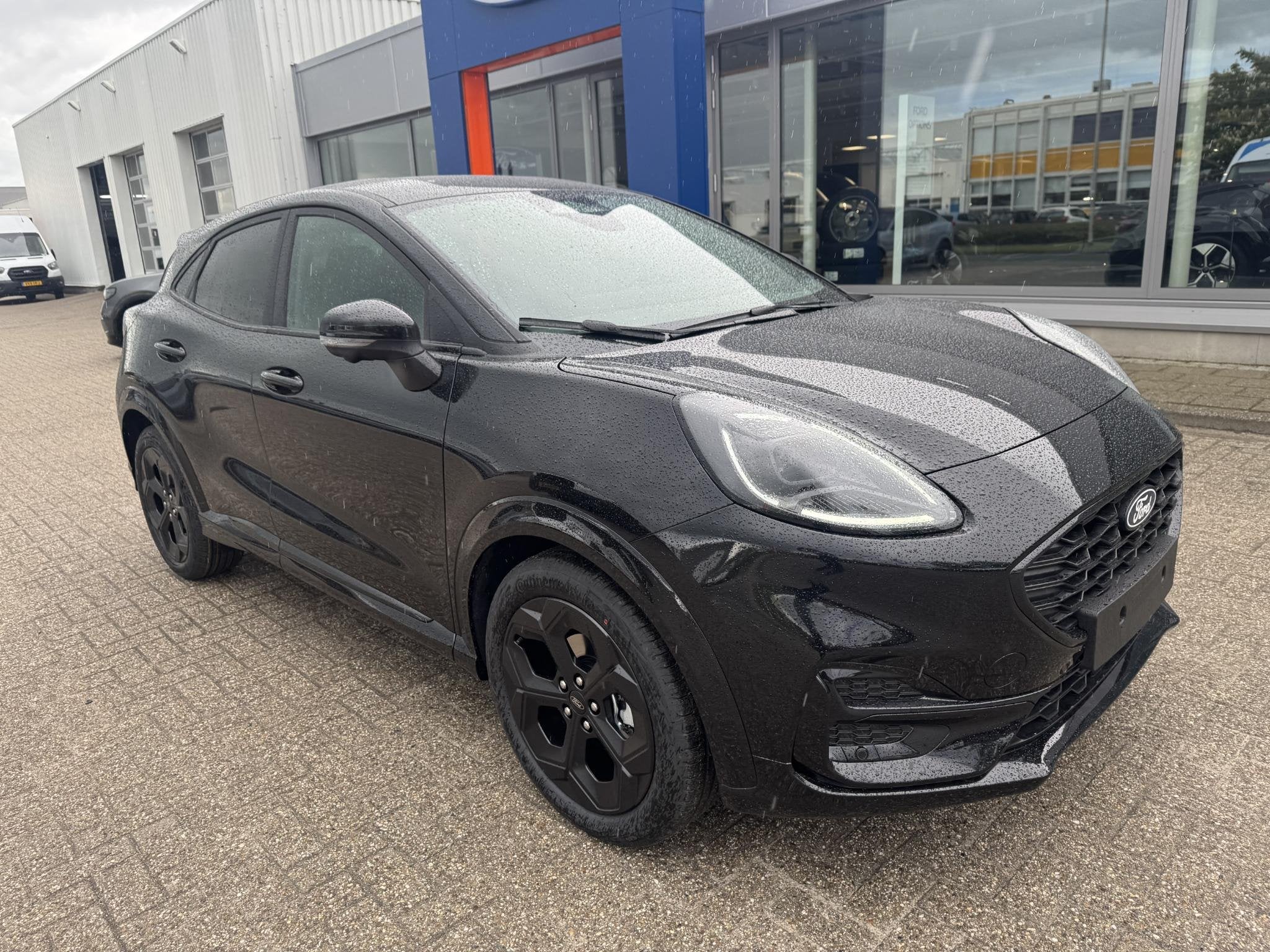 Ford Puma 1.0 EcoBoost Hybrid BlueCruise Edition 155pk | Win, Leder en Stof, Zwart, Origineel Nederlands, Bedrijf