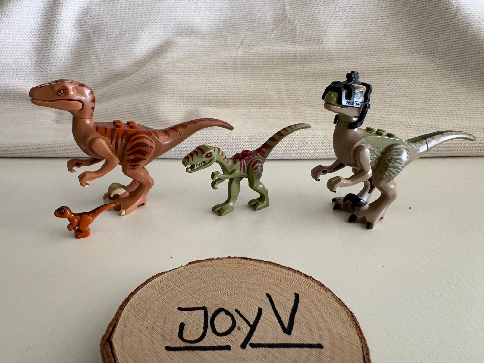 Lego Dinosaurs 4 Dino’s, Gebruikt, Jurassic World, Lego, Ophalen of Verzenden
