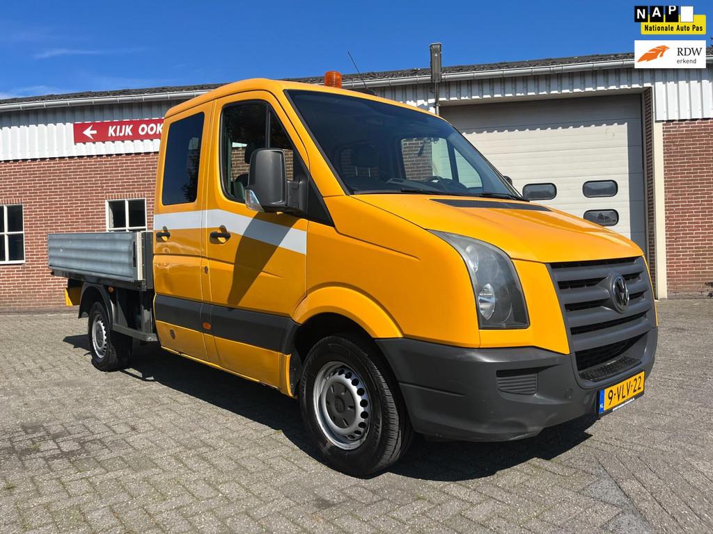 Volkswagen Crafter 32 2.5 TDI L2 open laadbak airco, Euro 5, Achterwielaandrijving, Gebruikt, Overige kleuren