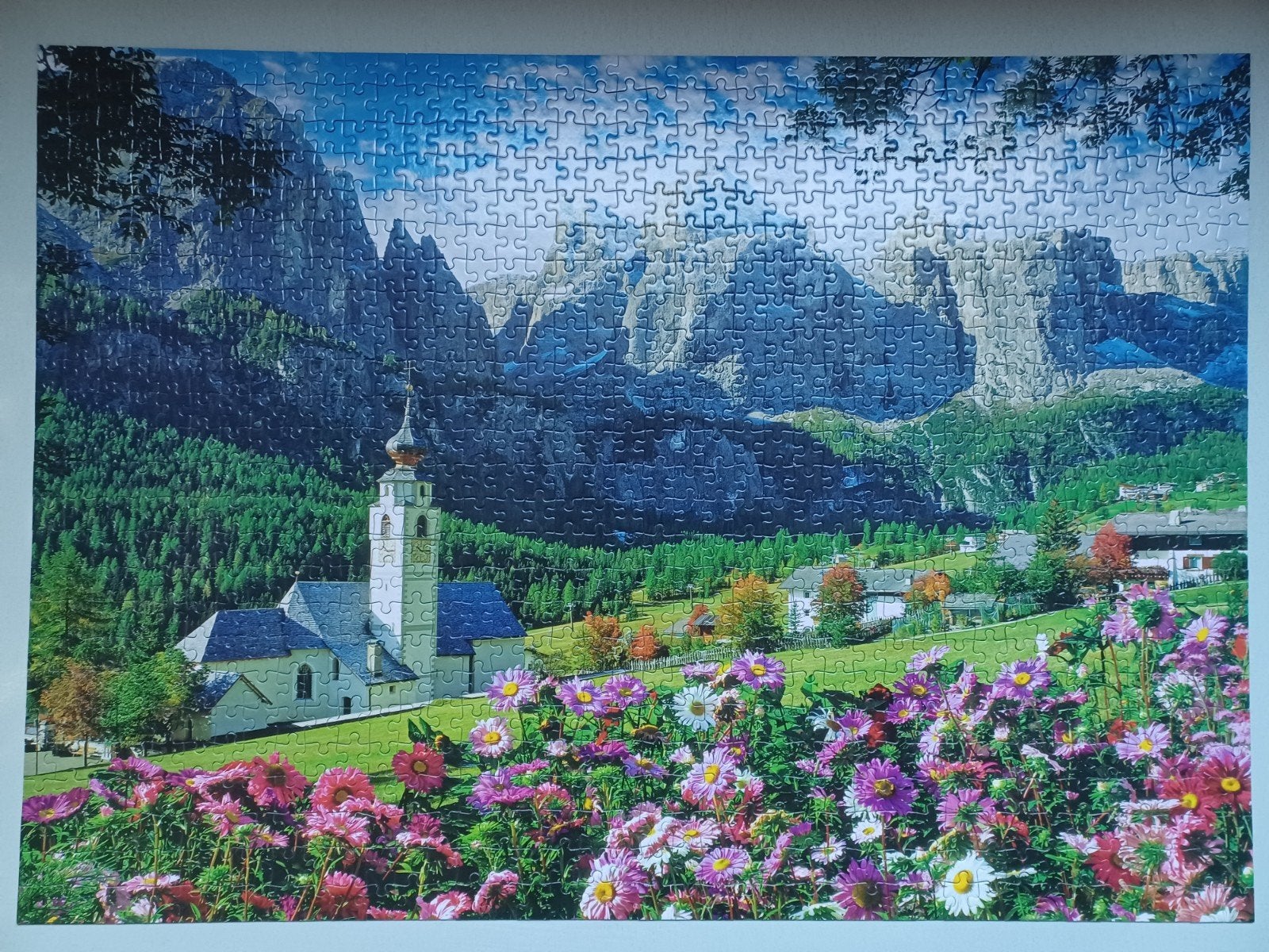 puzzel Dolomieten, Ophalen of Verzenden, 500 t/m 1500 stukjes, Zo goed als nieuw