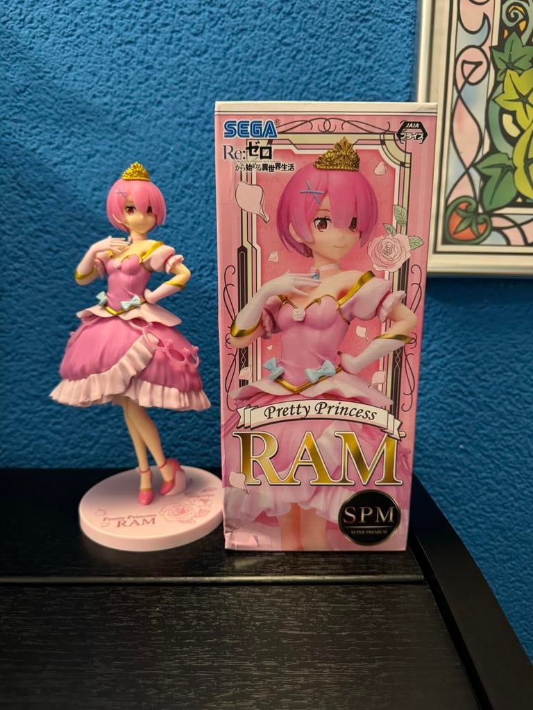 Pretty Princess Ram anime figuur, Ophalen of Verzenden, Zo goed als nieuw