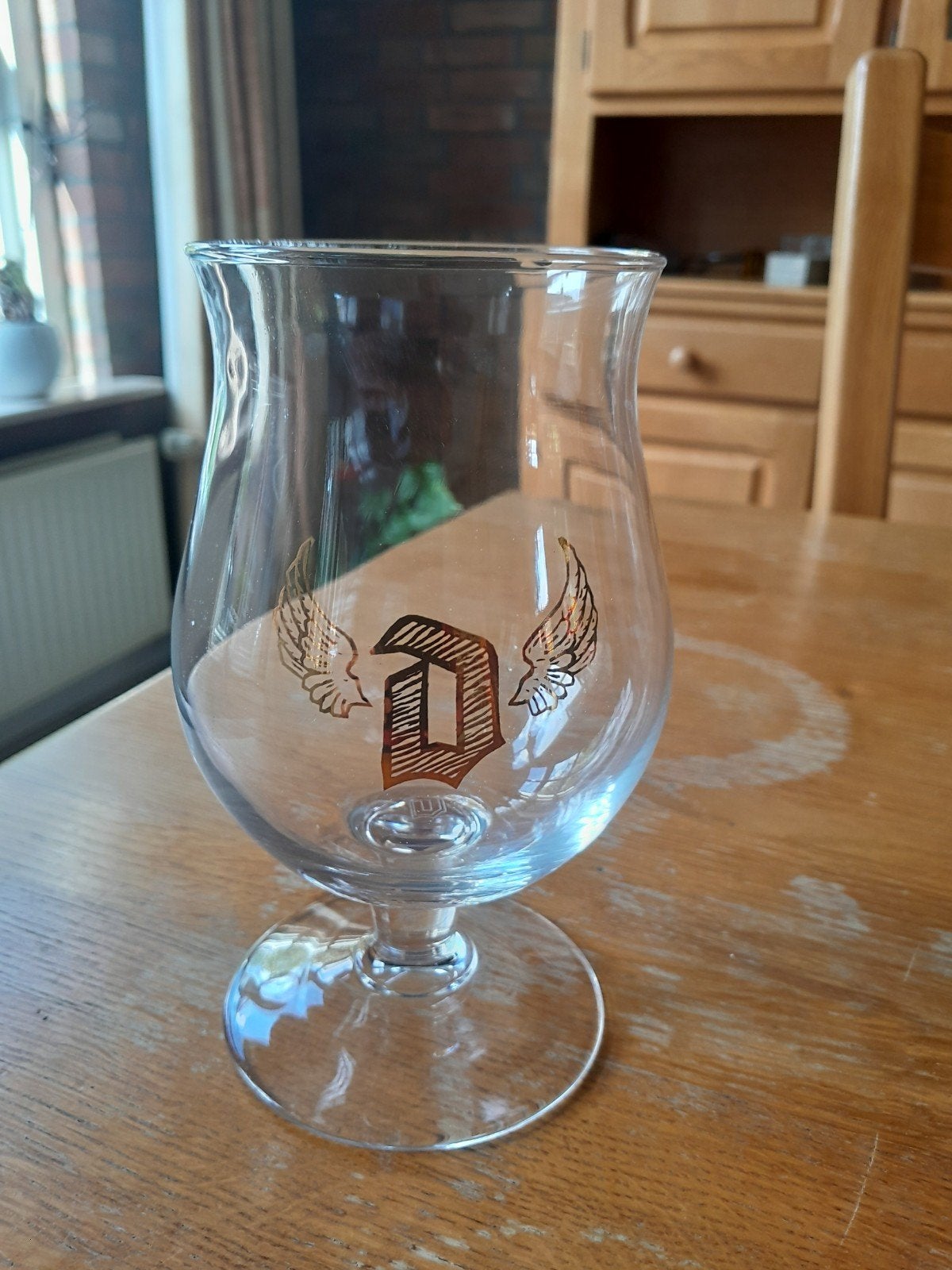 speciaal bier glas duvel, Verzamelen, Ophalen of Verzenden, Nieuw, Glas of Glazen, Duvel