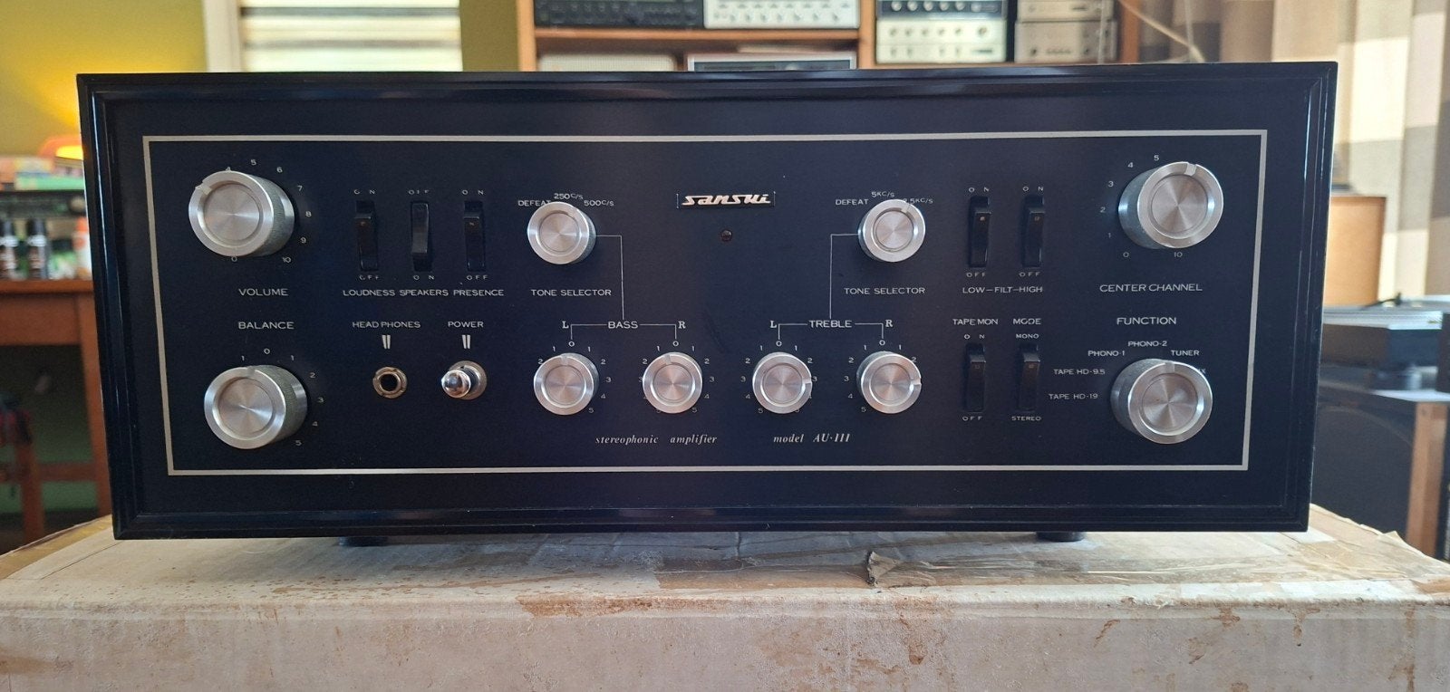 Sansui AU-111 buizenversterker (1969) – Volledig gereviseerd, Refurbished, Ophalen, Overige merken, Minder dan 60 watt