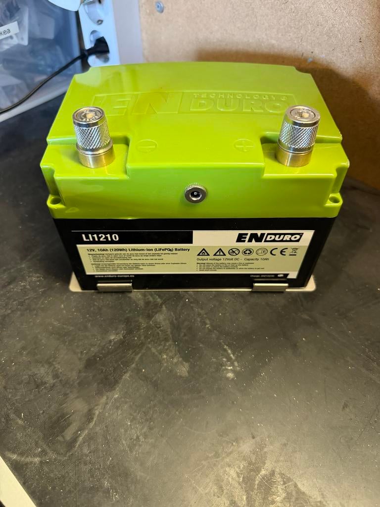 Enduro LI1210 Accu 12V 10Ah voor Caravan Mover, Ophalen of Verzenden, Zo goed als nieuw