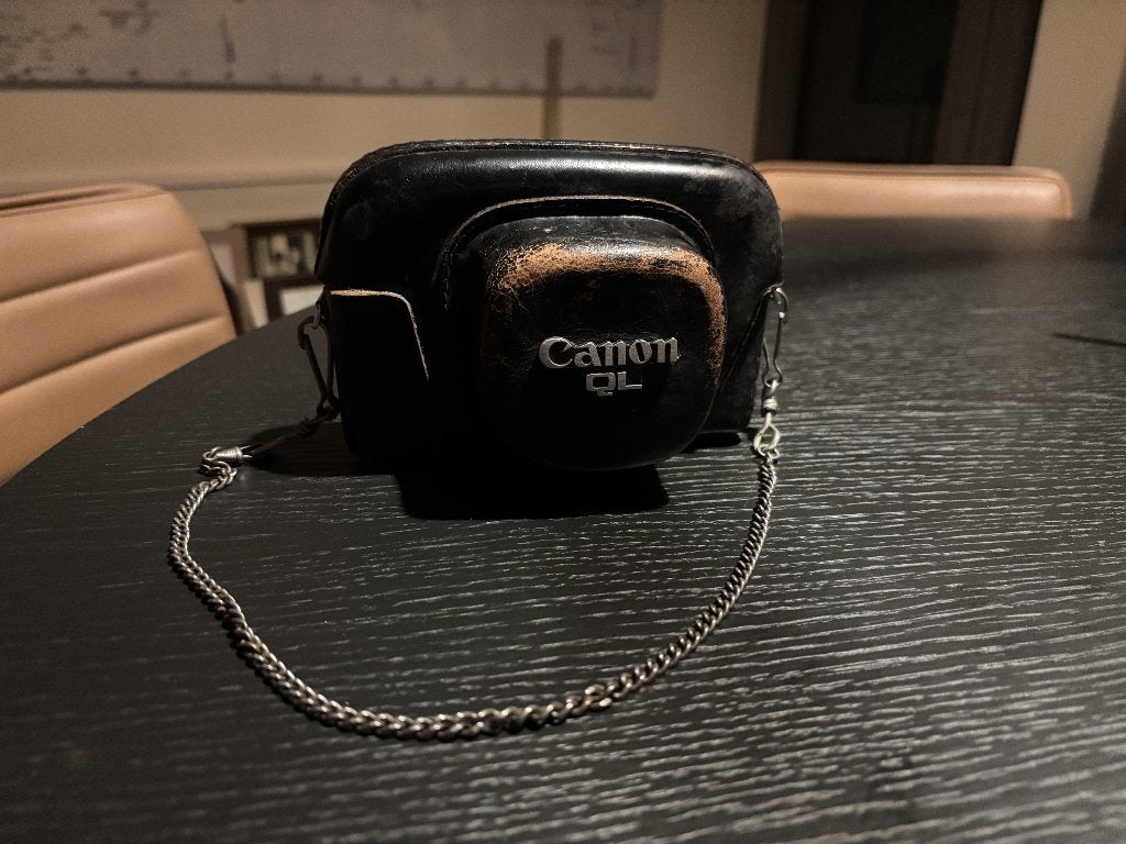 Canon Canonet QL25 analoge 35mm camera, Ophalen of Verzenden, Gebruikt, Compact, Canon