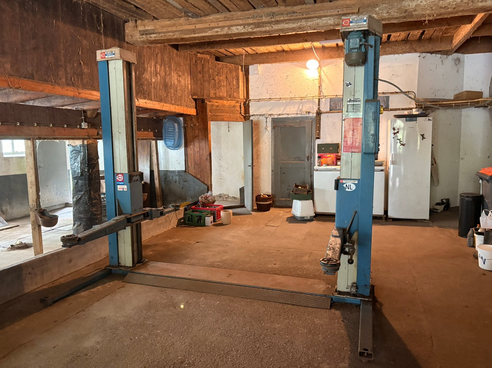 2 kolom’s hefbrug 2000kg - WERKEND - Ravaglioli, Ophalen