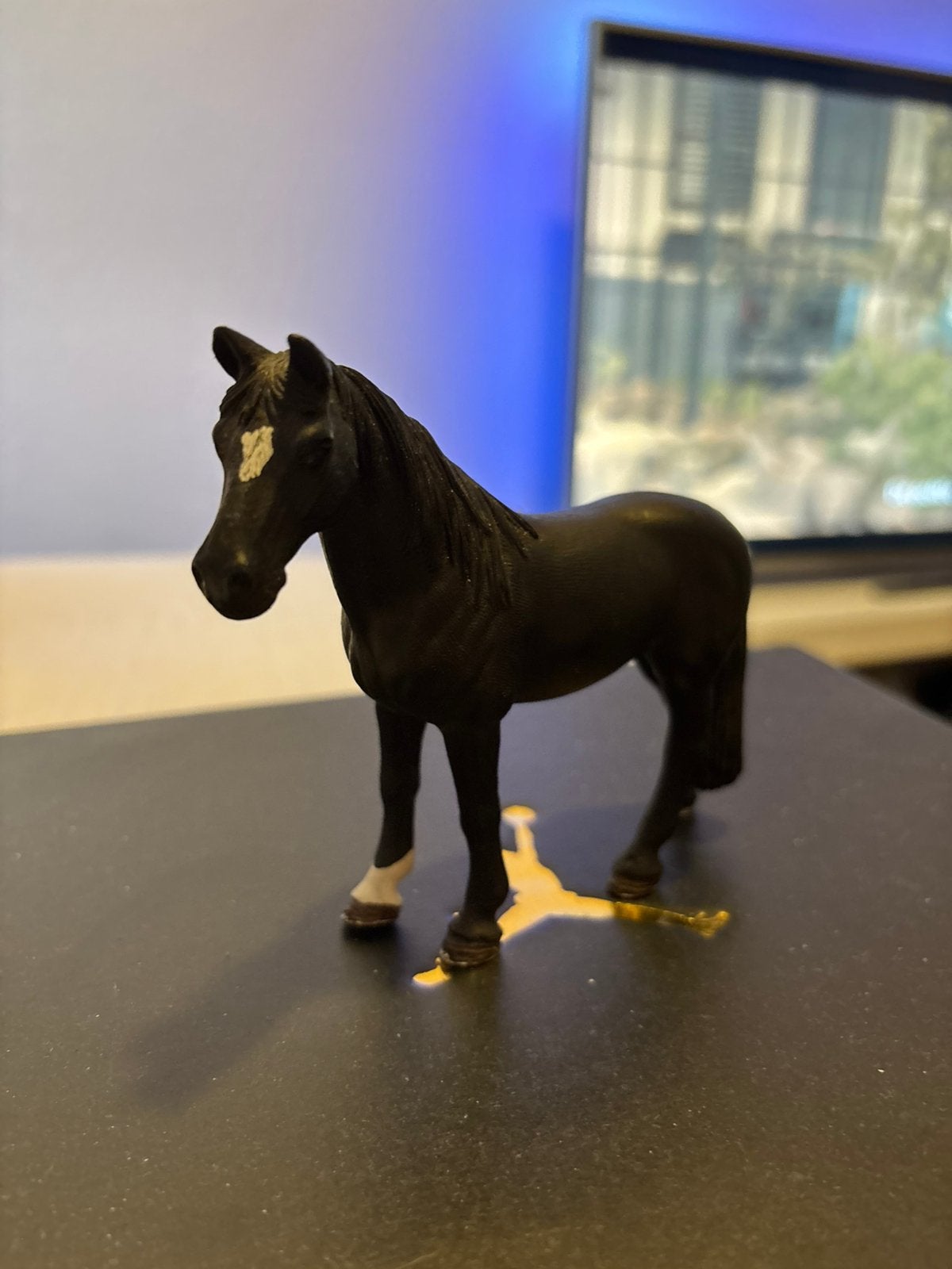 Schleich Tennessee Walker ruin – goede staat, Ophalen of Verzenden, Zo goed als nieuw, Paard, Beeldje of Figuurtje