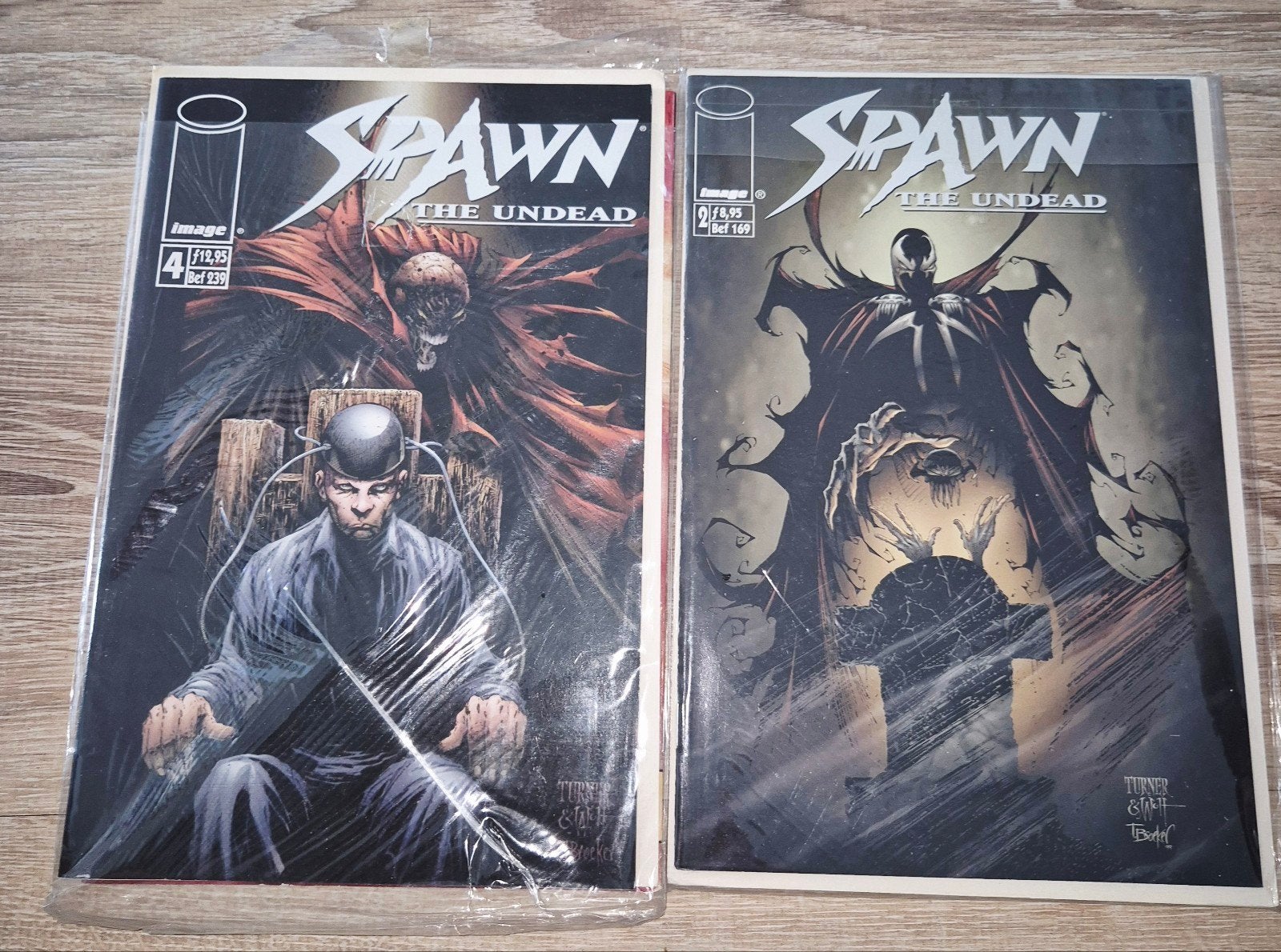 Spawn The Undead - Complete serie (deel 1 t/m 4), Complete serie of reeks, Ophalen of Verzenden, Zo goed als nieuw, Todd McFarlane