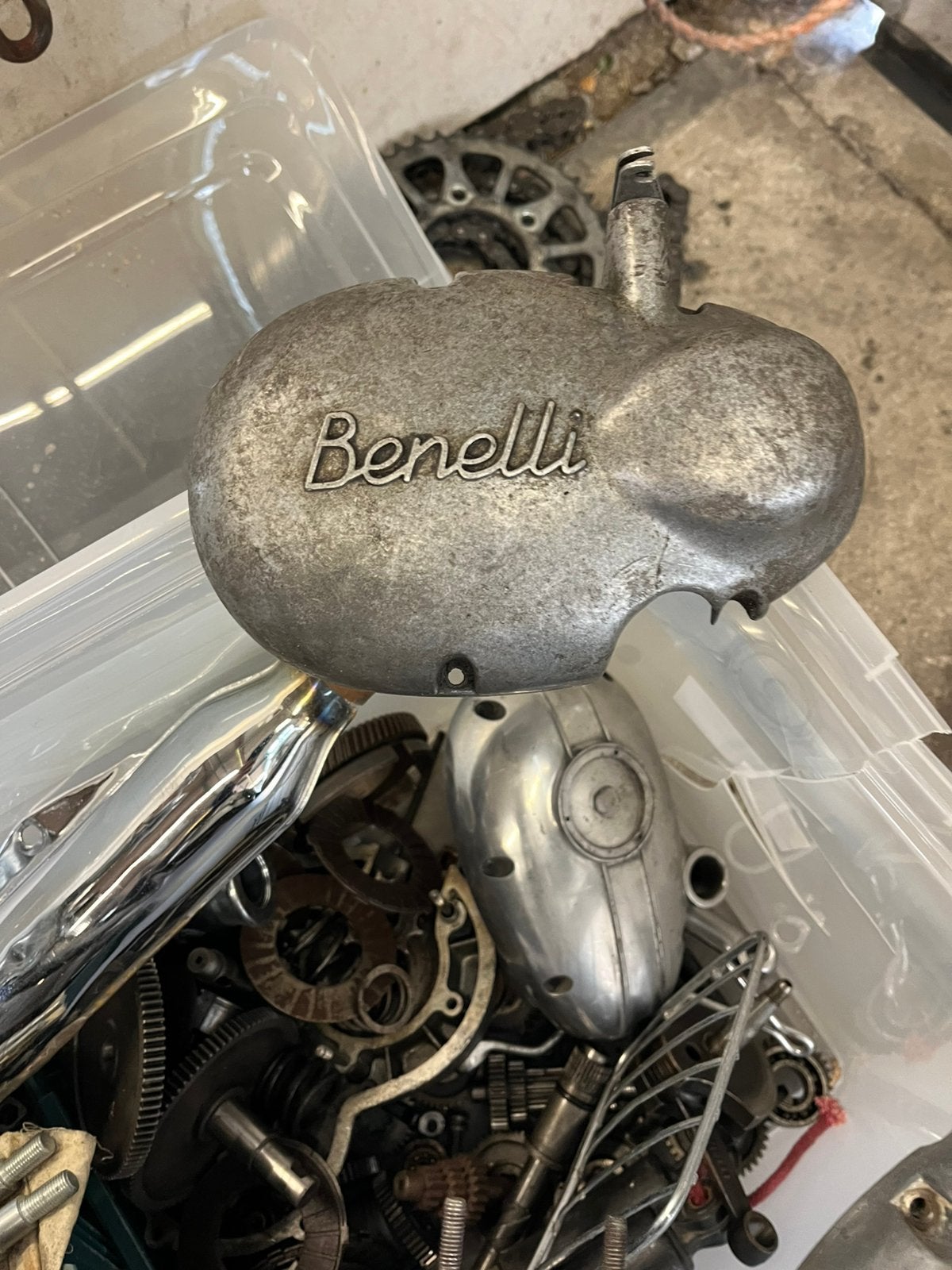 Benelli 50cc type 2vk, Fietsen en Brommers, Ophalen of Verzenden, Cilinder