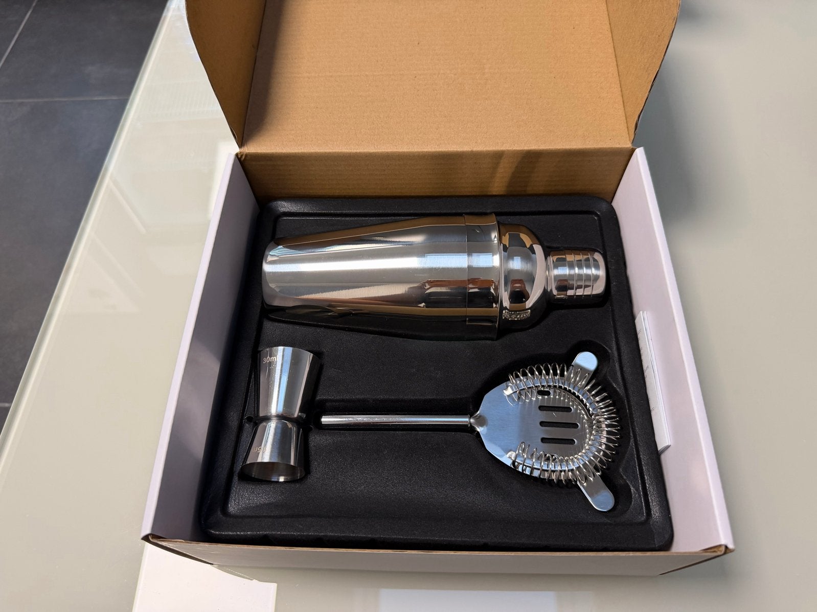 Cocktail Shaker Set - Roestvrij Staal, Ophalen, Overige typen, Metaal, Overige merken