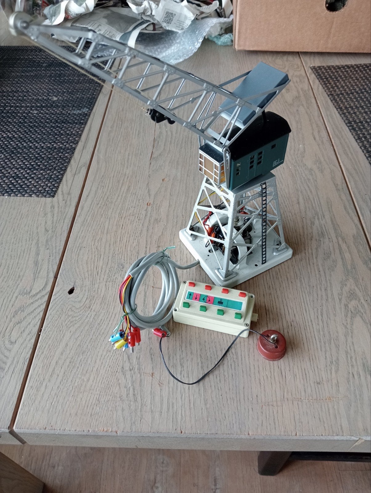 Vintage modelkraan met afstandsbediening, Overige merken, Gebruikt, Gelijkstroom of Wisselstroom, Overige typen