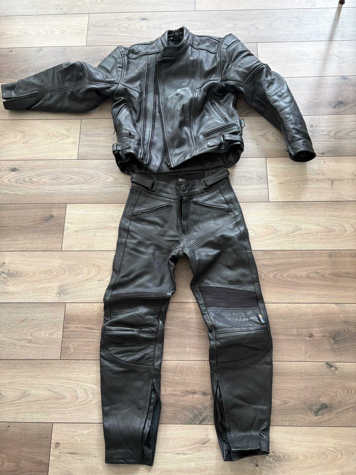Leren motorpak Difi, Motoren, Kleding | Motorkleding, Ophalen, Tweedehands, Heren, Combipak