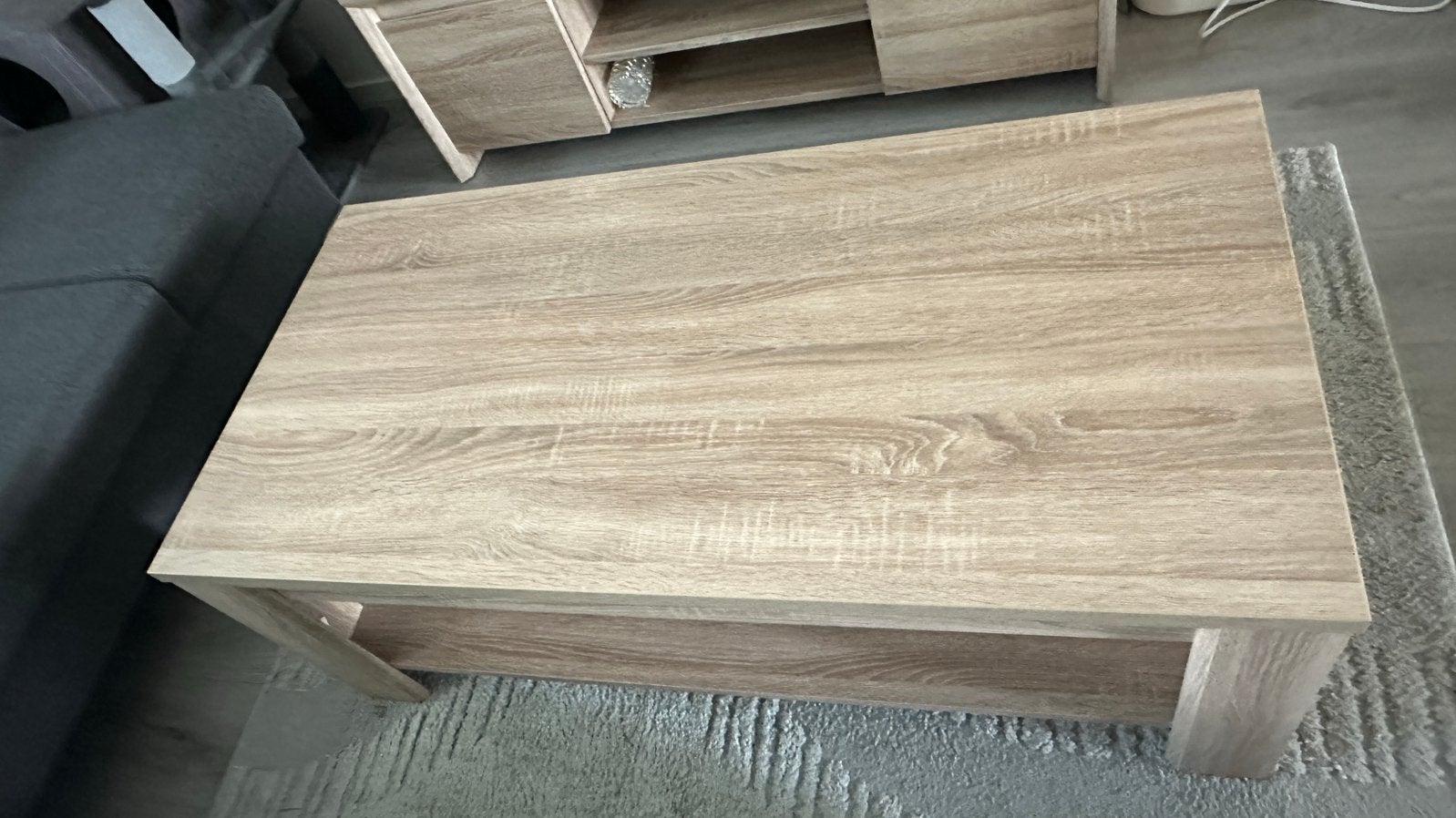 Salon tafel, Ophalen
