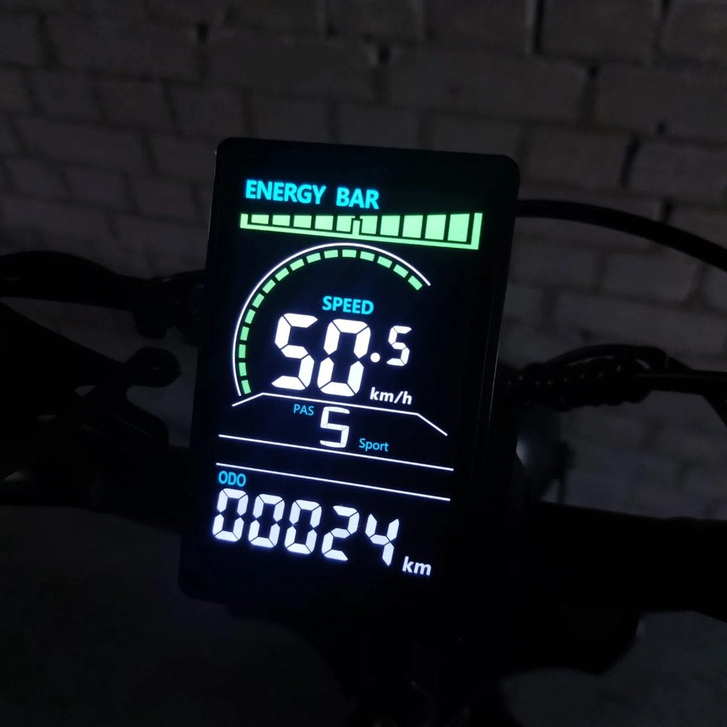 M6C Display - 50 KM/H - 5 PIN - Begrenzer - Code, Fietsen en Brommers, Fietsaccessoires | Fietscomputers, Info@fatbikeonderdelendeluxe.com