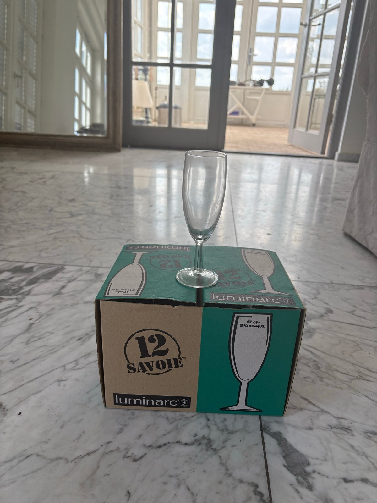 Partij ongebruikte horeca glazen, Ophalen, Glas of Glazen, Overige merken, Nieuw