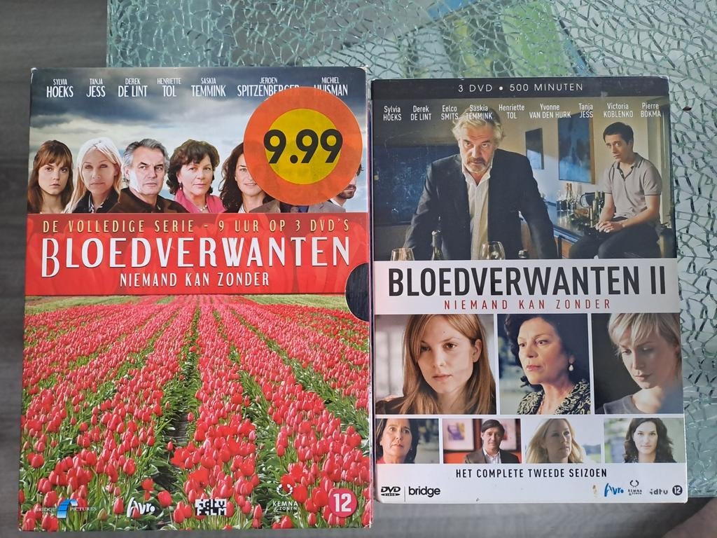 Bloedverwanten- seizoen 1&2 (dvd), Vanaf 12 jaar, Ophalen of Verzenden, Zo goed als nieuw
