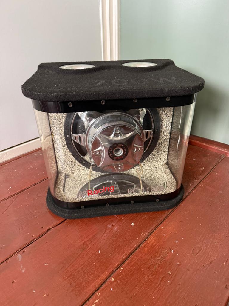 Subwoofer, Auto diversen, Autospeakers, Ophalen, Zo goed als nieuw
