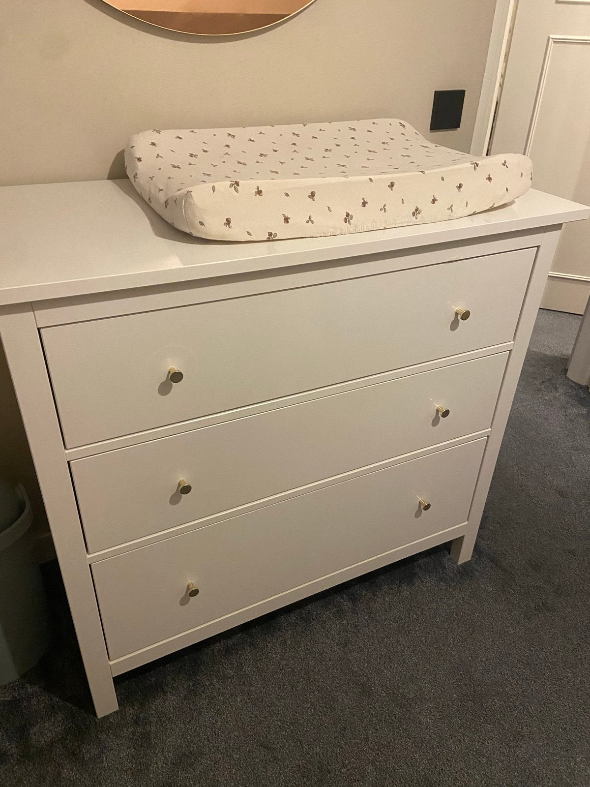 IKEA Hemnes ladekast - Wit, Ophalen, Gebruikt, 50 tot 100 cm, 3 of 4 laden
