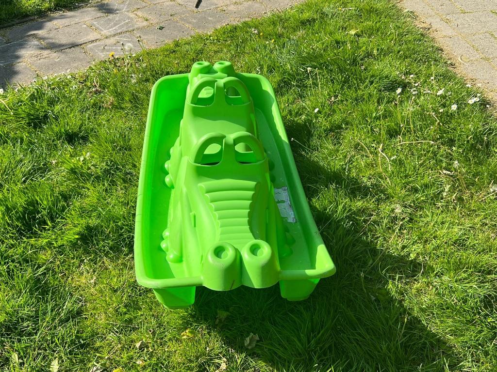 Wipwap schommel krokodil, Ophalen, Gebruikt, Schommel