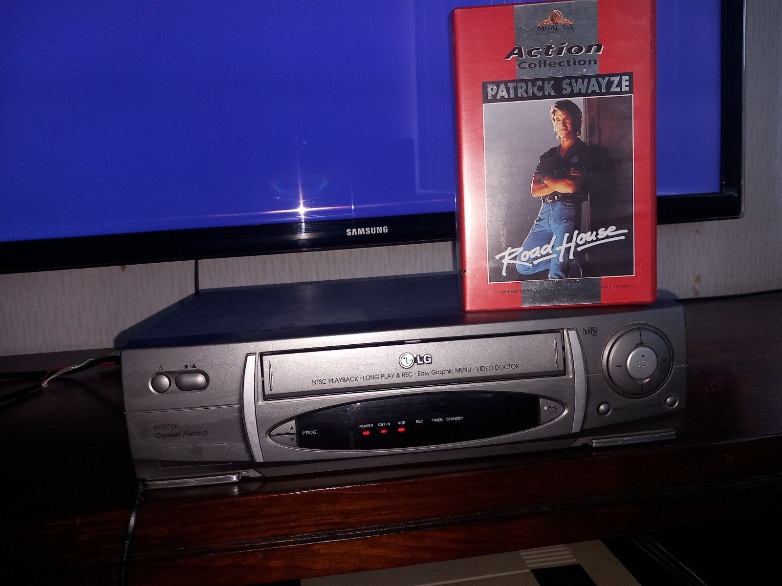 LG vhs recorder (zie adv voor info), Audio, Tv en Foto, Videospelers, Ophalen, Gebruikt, VHS-speler of -recorder