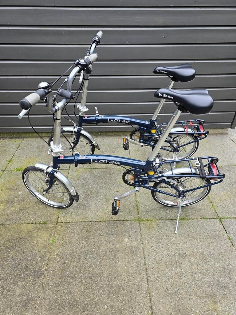 2x Buzbike vouwfietsen - Ideaal voor forenzen, Fietsen en Brommers, Fietsen | Vouwfietsen, Ophalen of Verzenden